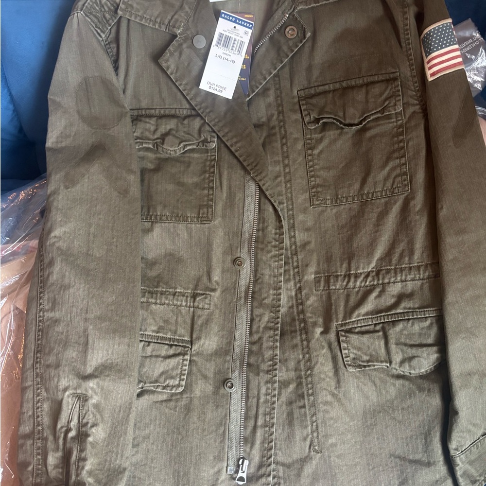 Polo by Ralph Lauren Kids Olive Jacket